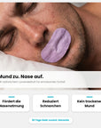 NightHaven Lavendel Mouth Tape als Mundpflaster: Mund zu, Nase auf mit Lavendelduft