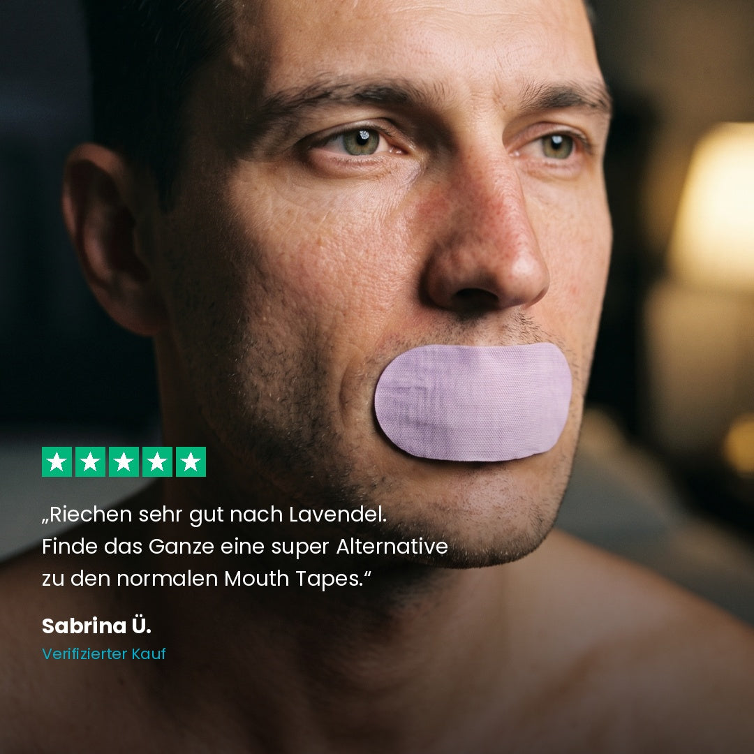 Kundenbewertung zum NightHaven Lavendel Mouth Tape