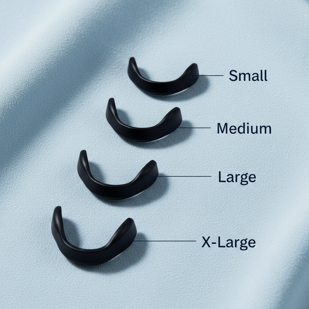 Vier magnetische Nose Strips von NightHaven – wiederverwendbare Schlafhilfe für bessere Atmung und weniger Schnarchen