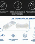 Nose Strips Anleitung und Produktübersicht, Nasenpflaster für bessere Atmung, weniger Schnarchen und einfache Anwendung