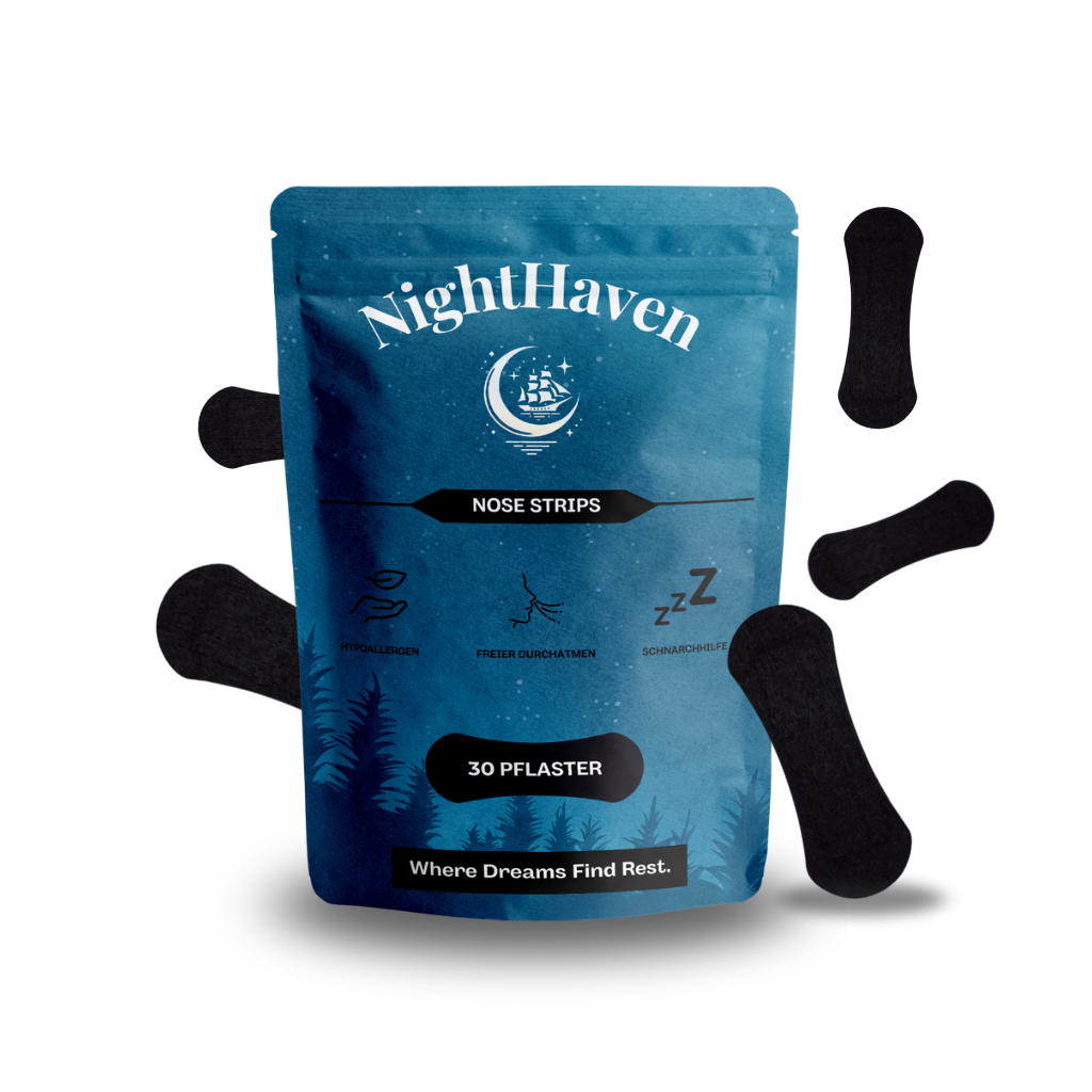 30er-Pack NightHaven Nose Strips – Hypoallergen, medizinische Qualität & effektive Schnarchhilfe