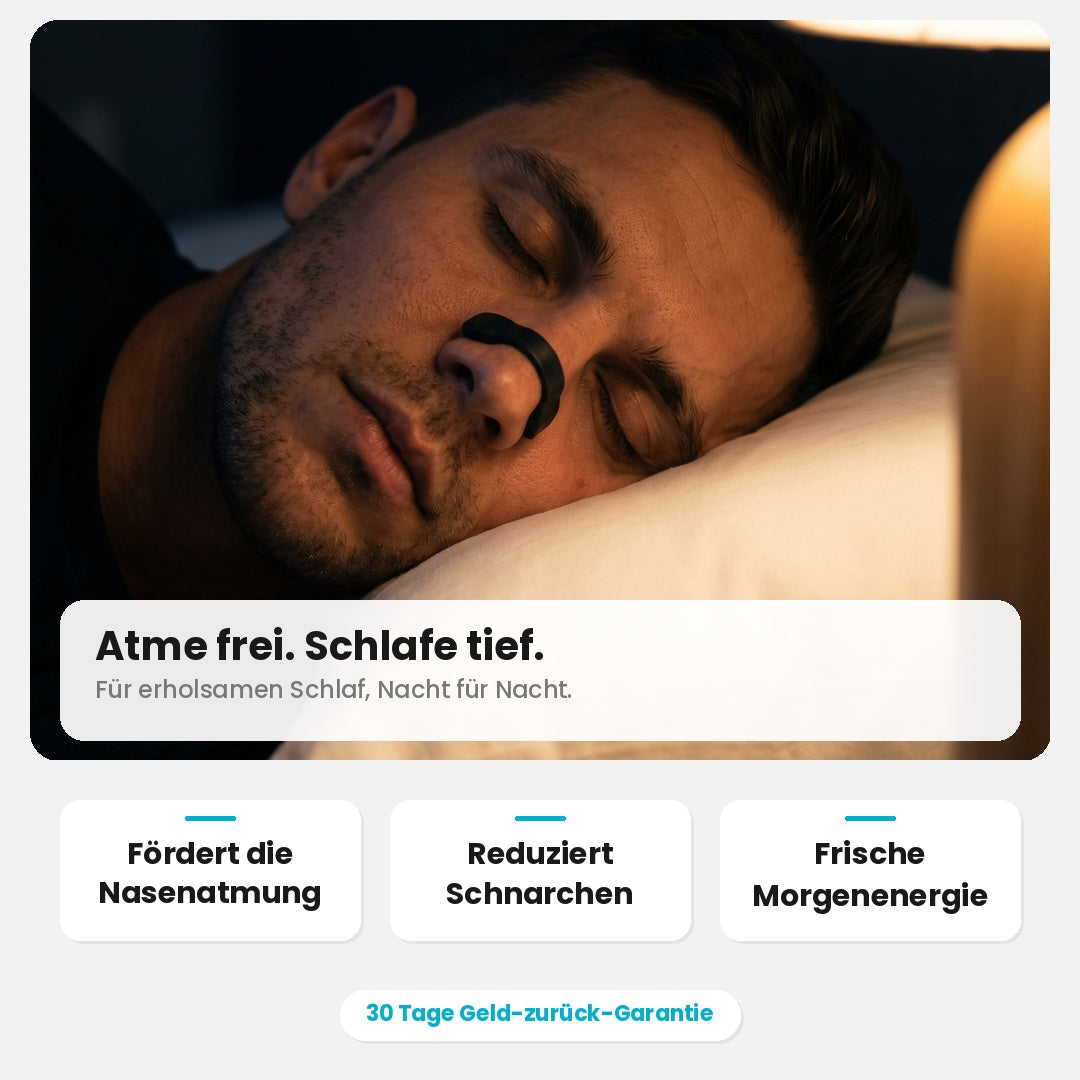 NightHaven Magnetic Nose Strip für freie Atmung und tiefen Schlaf 