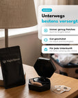 Magnetic Patches und schwarzes Reiseetui im Refill & Go Bundle, Nachschub für zuhause und unterwegs 
